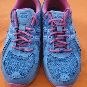 Women's Asics Gel Venture 6 Grey/Pink Sz 5